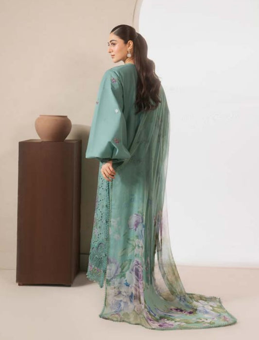 Elaf Ecraft Chikankari Lawn-EHC-1B