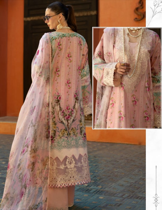 Elaf Signature Emb Lawn-D01B