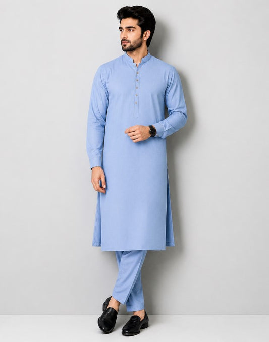 Chawla Fabrics Cotton Mens Suit-D01