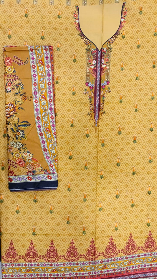 AK Printed Linen-D01