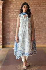 Sahar Emb Printed Lawn-D01