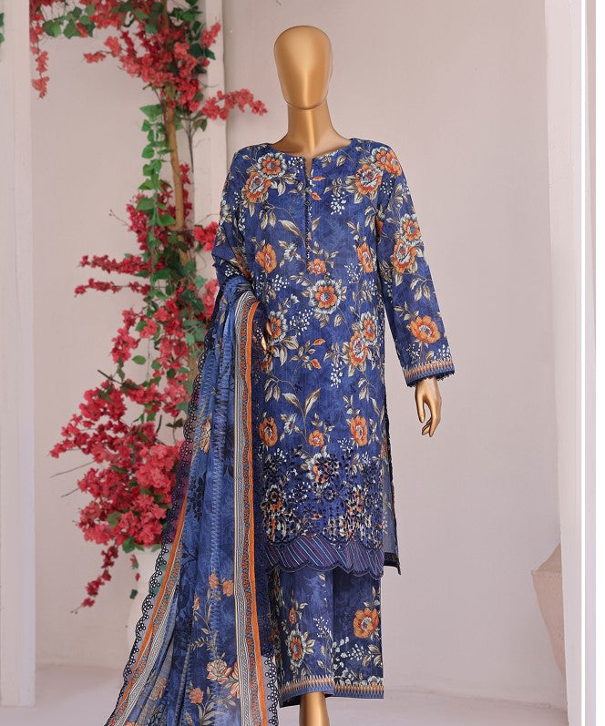 HZ Satranga Emb Lawn-D01