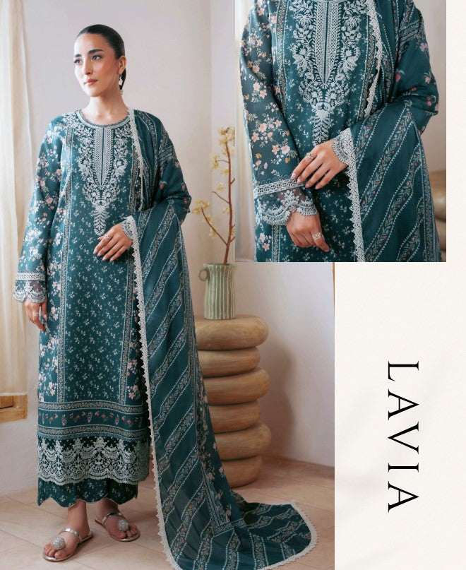 Aabyan Print Luxe Lawn-AP-01