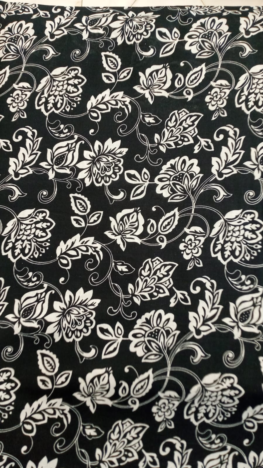 Sahla 02Pcs Printed Black & White-D01