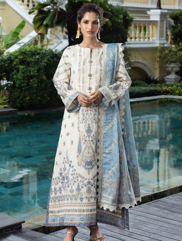 Mushq Seraph Jacquard Lawn-D06