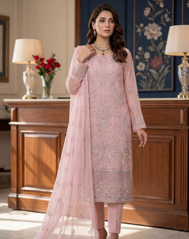 Soghat Gulaal Luxury Chiffon-D01