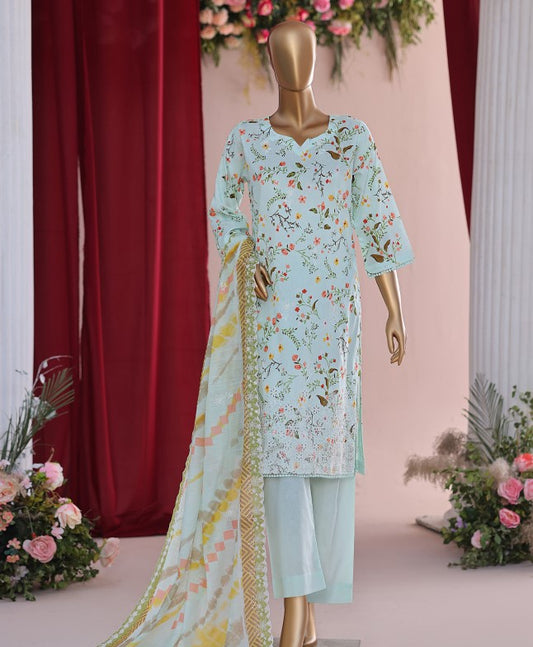 Mi Simply White Emb Lawn-D01