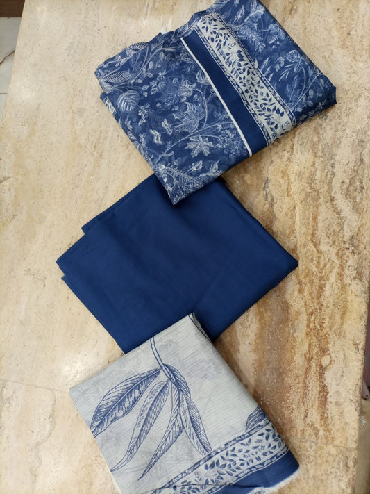 Bin Saeed Printed Cotton-D05