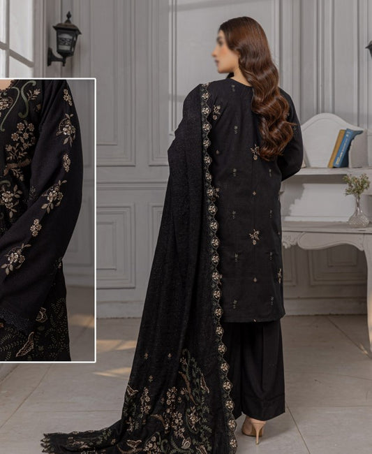 Alara Emb Zari Dhanak -D01