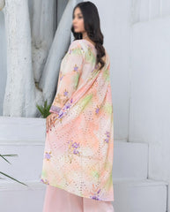 Fantak Silsila Printed Lawn-D01