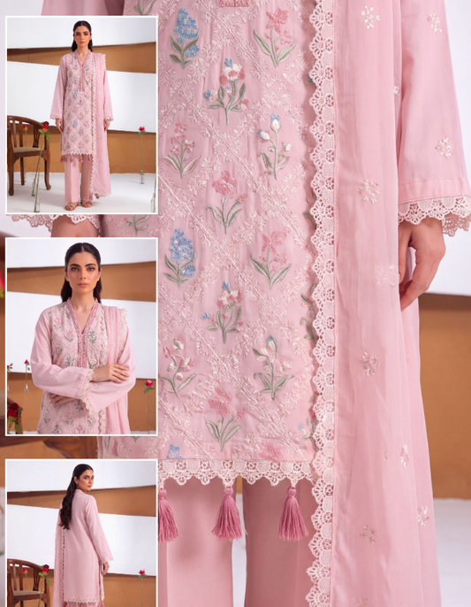 Soghat Nysa Chikankari Cambric-D01