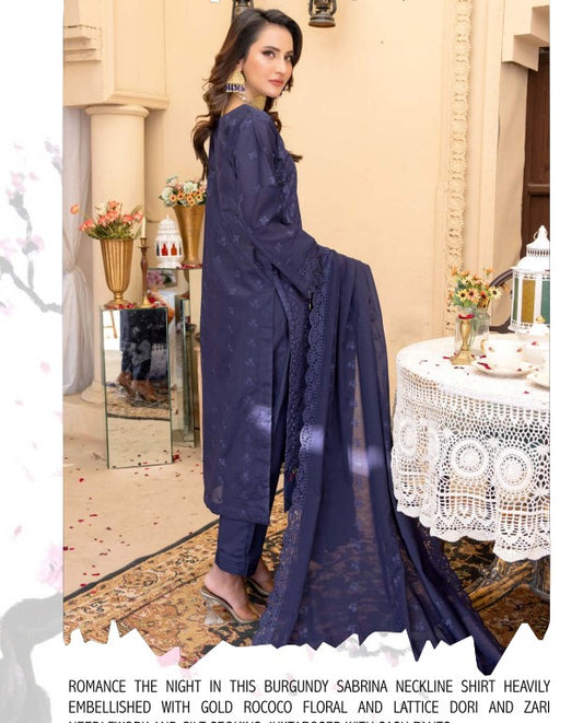 Aalaya Breeze Emb Lawn-D01