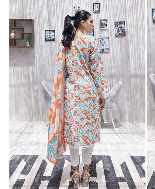 Regalia Stitched Jacquard Cambric-D01