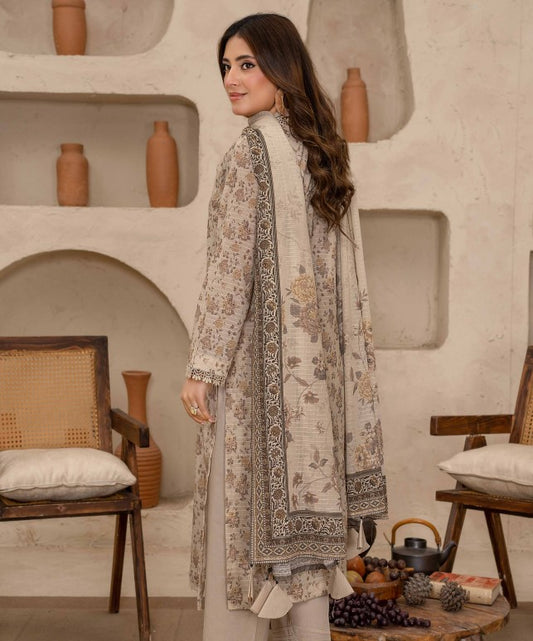 Zara Meer Sweet Florals Lawn-D01