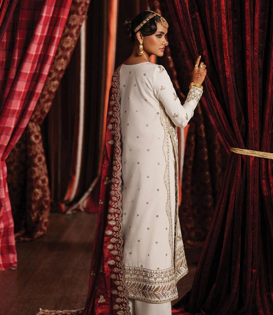 Afrozeh Divani Silk Edit-D01 Khuld