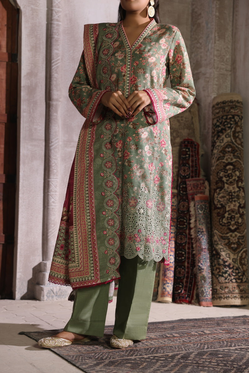 VS Shahkar Emb Khaddar-D08