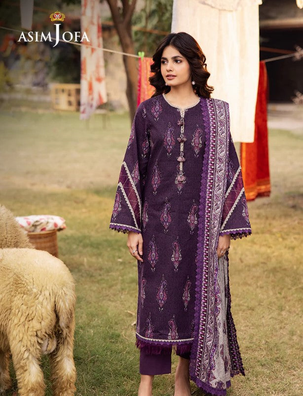 Asim Jofa Print Emb-AJUBJ-27