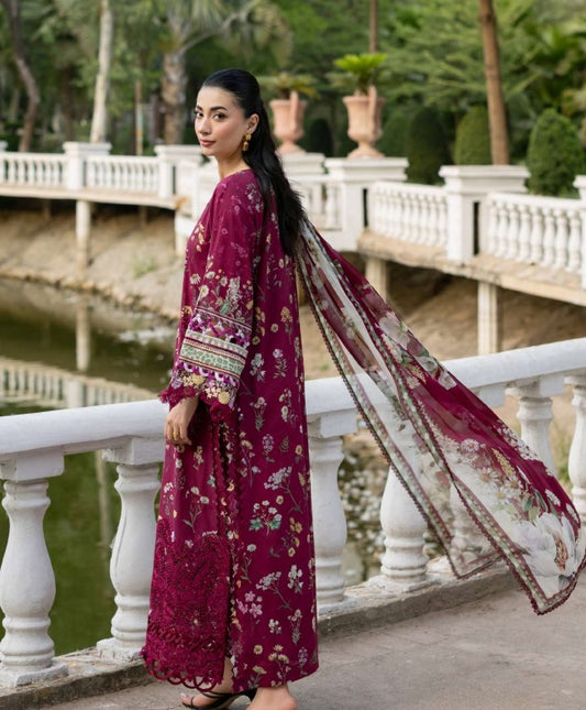 Elaf Signature Emb Lawn -ESG-2A