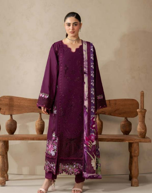 Elaf Ecraft Chikankari Lawn-EHC-2B