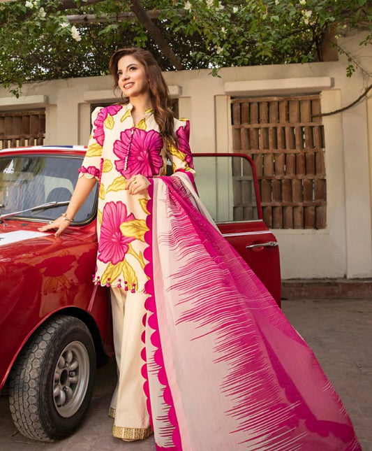 M.Basics Unstitched Lawn-D902B