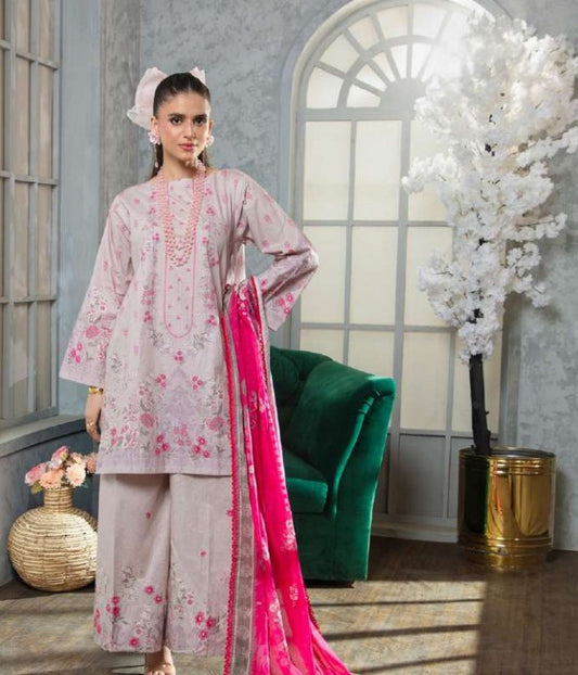 Al Zohaib Coco Cords Printed Lawn-D02