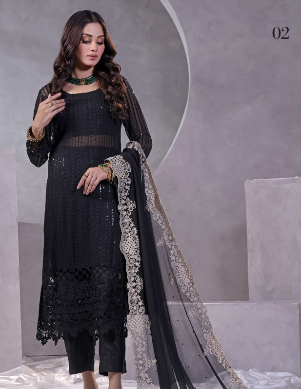 Soghat Manaar Luxury Chiffon-D02