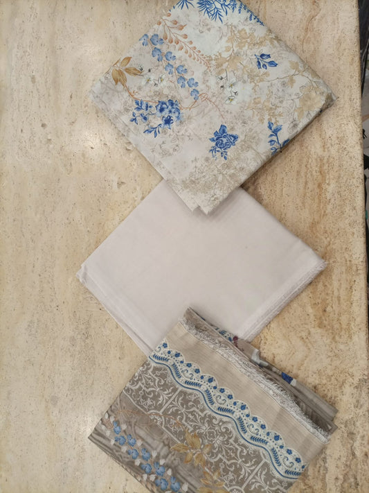 Bin Saeed Printed Cotton-D01