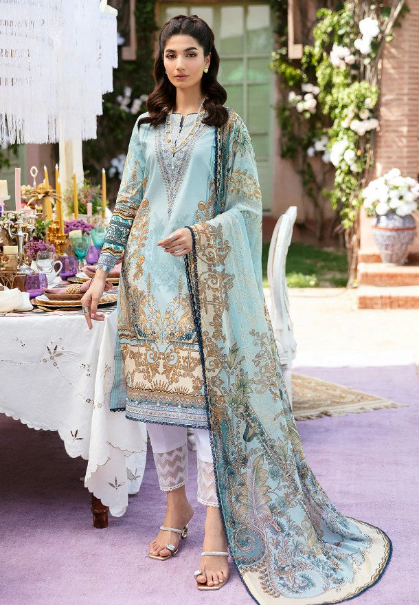 Gulaal Summer Glow Lawn-D02