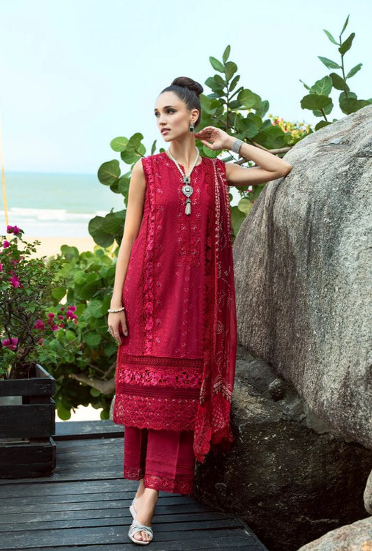 Saira Rizwan Luxury Lawn -D02