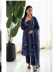 Soghat Ayra Emb Chikankari-D02