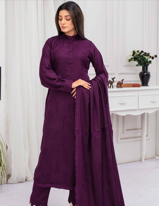Heer Dhanak Jacquard-D02