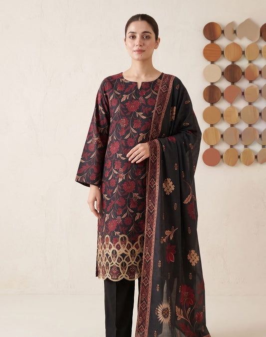 Sumbul Emb Printed Cotton-D02