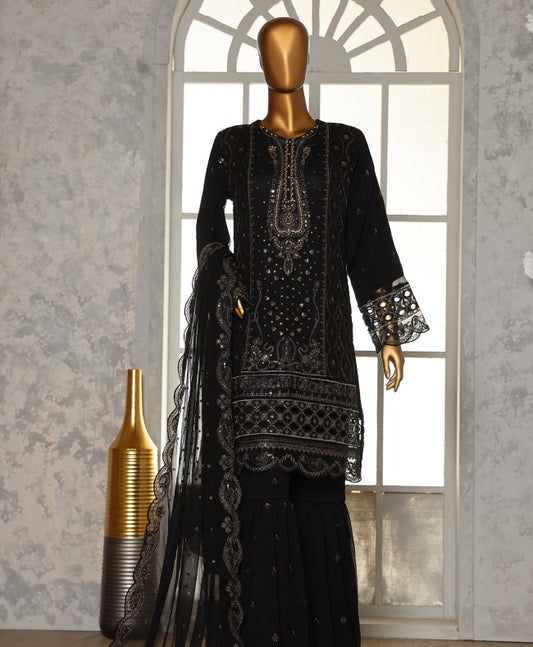 Mi Ready To Wear Emb Chiffon-D02