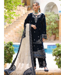 Mi Creation Embroidered Velvet -D01