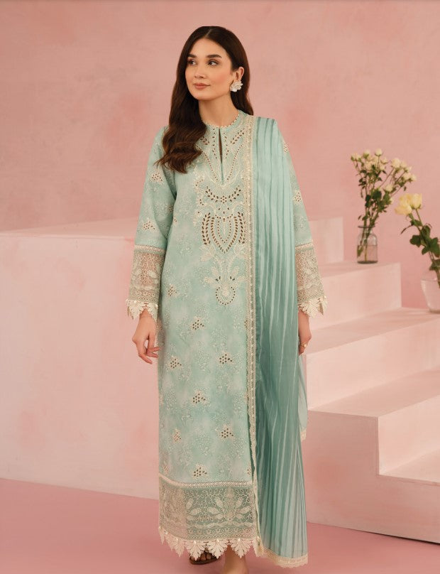 Afrozeh Floral Charm Lawn-D02