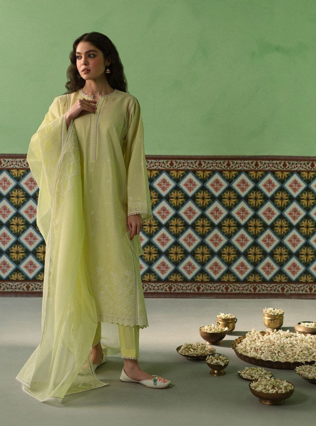 Cross Stitch Chikankari Lawn