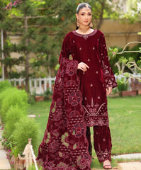 Dr Haris Emb Velvet-D02