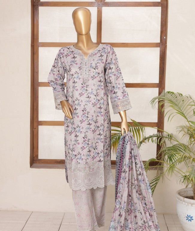 Suntex Ready To Wear Emb Lawn-D02