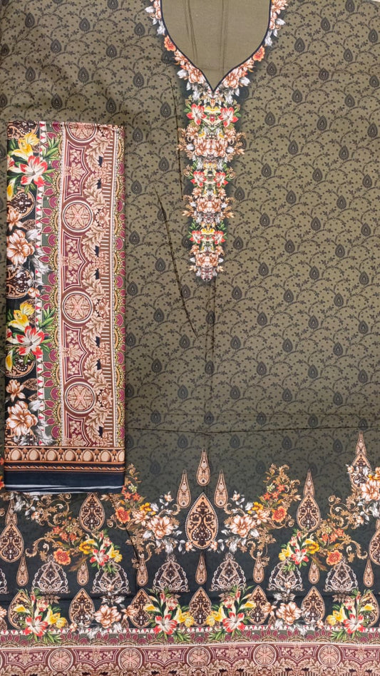 AK Printed Linen-D02