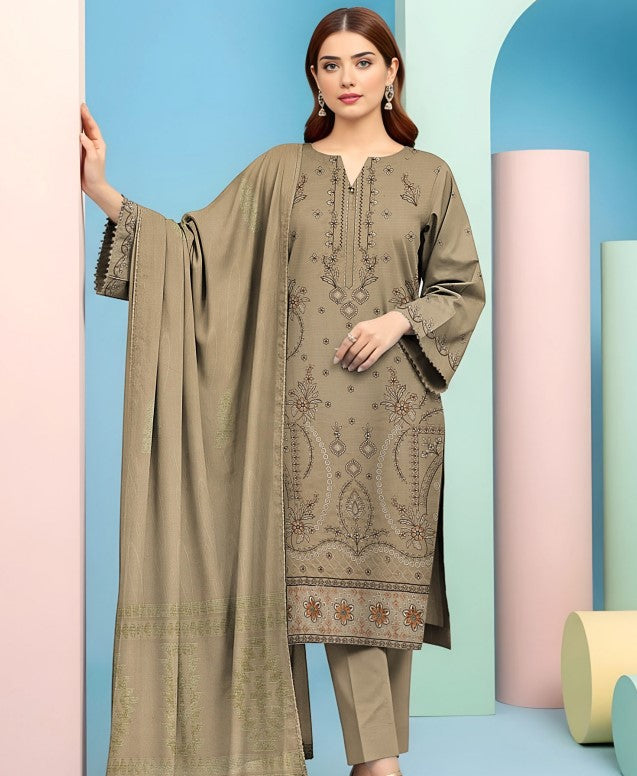 Moin Fabrics Ayat Emb Dhanak-D02