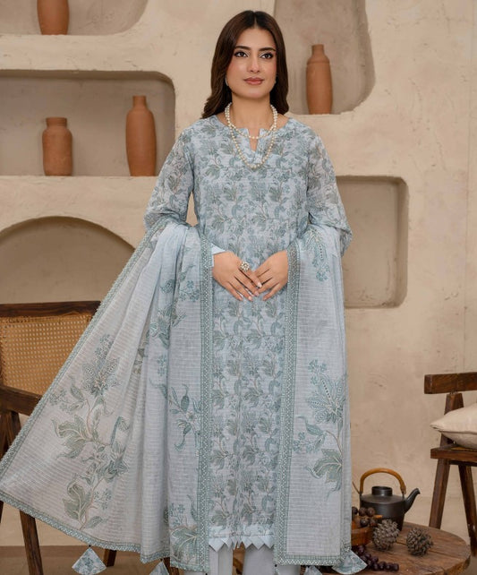 Zara Meer Sweet Florals Lawn-D02