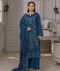 Alara Emb Zari Dhanak -D02