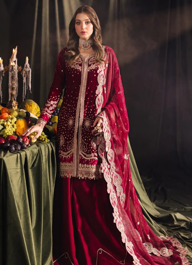 Qalamkar Velvet Edit-BK-02