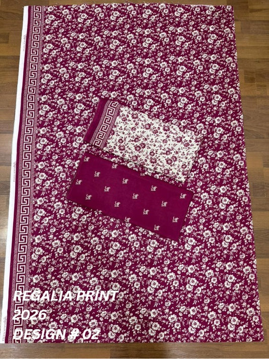 Regalia Ready To Wear Prints-D02