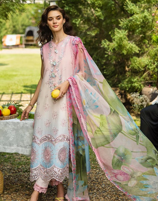 Mushq Solace Ombre Chikankari-D02