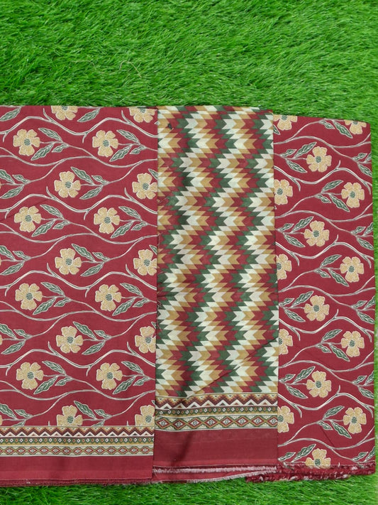 Bin Saeed Printed Cotton-D02