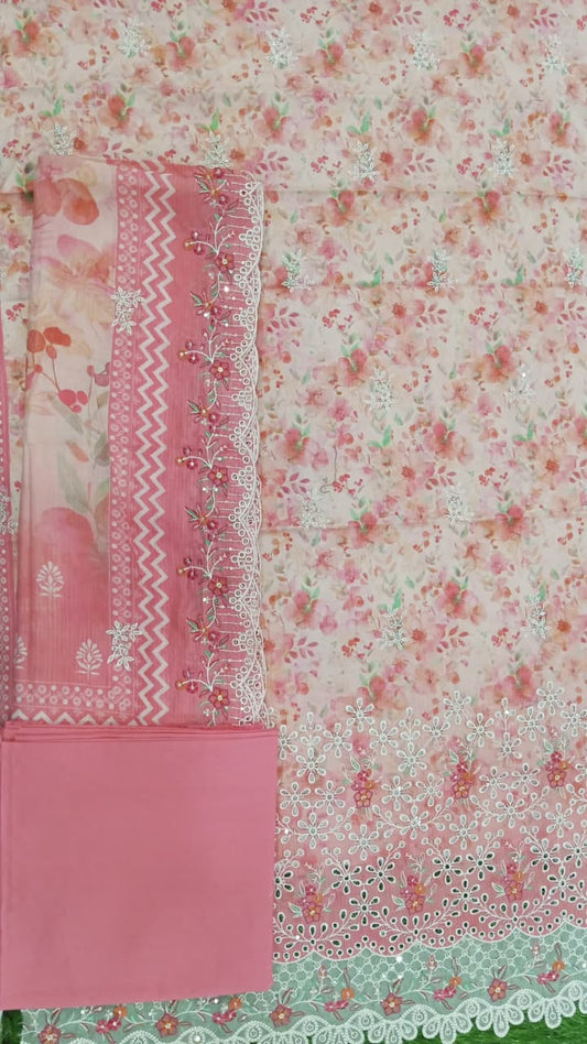 Bin Saeed Embroidered Cotton-D02