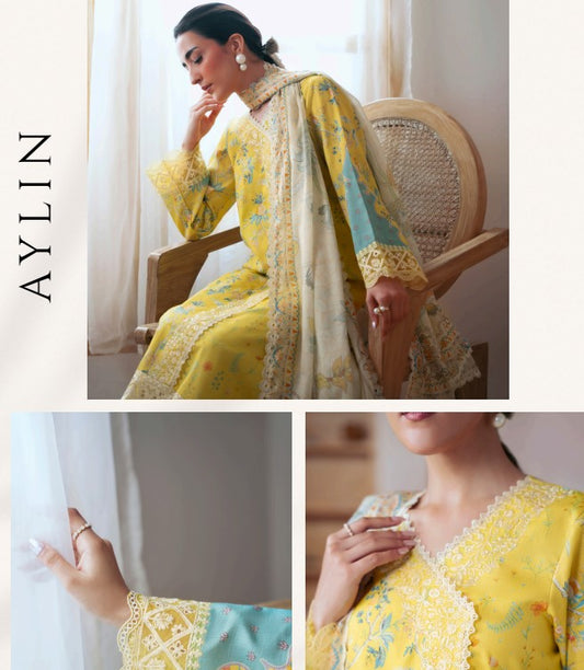 Aabyan Print Luxe Lawn-AP-02