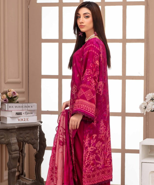 Gull E Rukh Emb Viscose-D02