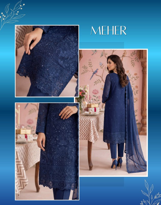 Ready To Wear Soghat Gulaal Luxury Chiffon-D02